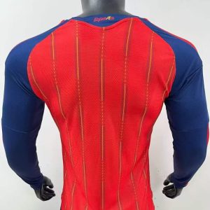 España 2026 FIFA World Cup Camiseta local versión jugador de manga larga