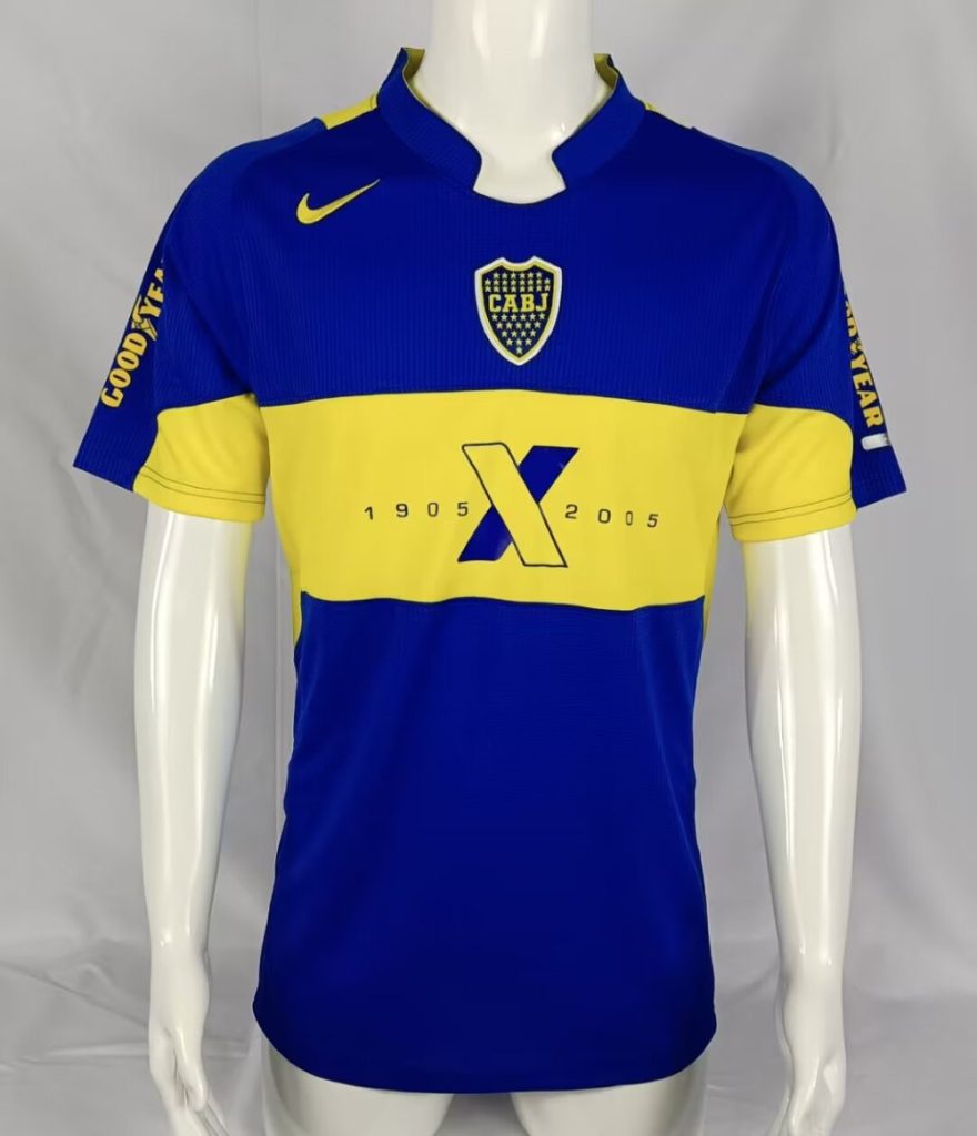 Boca Juniors 2005 100th Anniversary Edition Camiseta