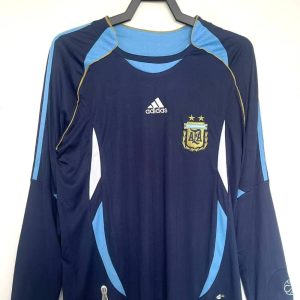 Argentina 2006 Camiseta visitante de manga larga