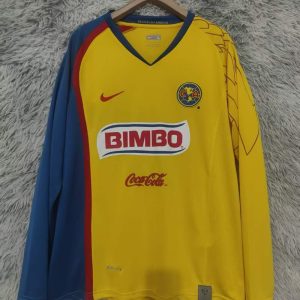 Club América 2007-08 Retro Camiseta de manga larga
