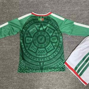 niños México 2026 FIFA World Cup Local Long Sleeve Kit