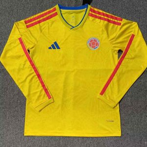 Colombia 2026 FIFA World Cup Camiseta local de manga larga