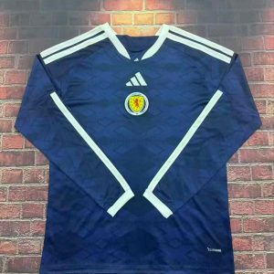Escocia 2026 FIFA World Cup Camiseta local de manga larga