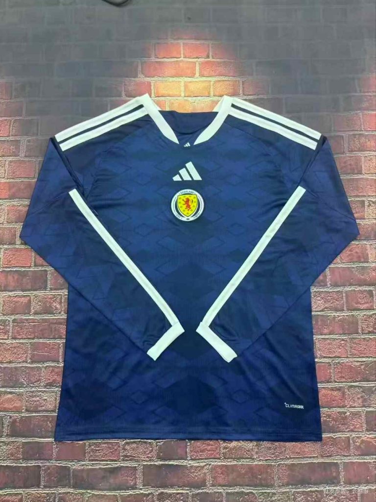 Escocia 2026 FIFA World Cup Camiseta local de manga larga