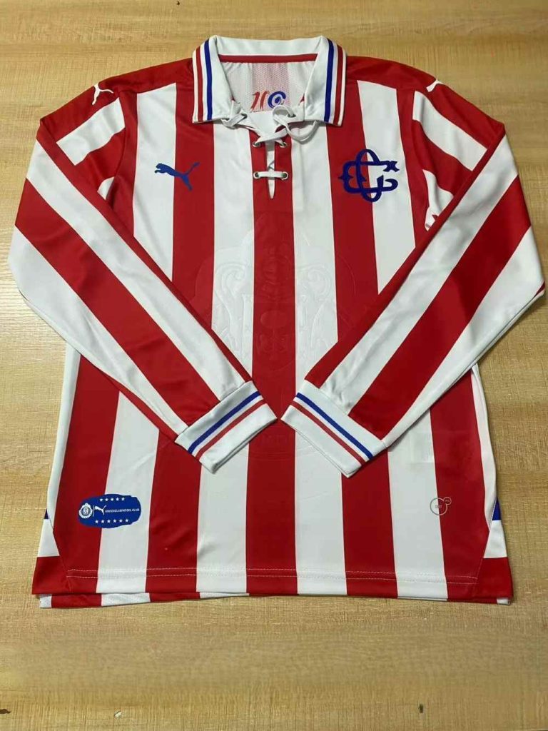 Chivas Guadalajara 110th anniversary Camiseta local de manga larga