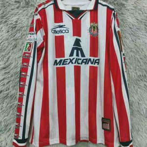 Chivas Guadalajara2000-02 Camiseta local de manga larga