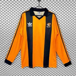 Hull City 1981-82 Camiseta local de manga larga