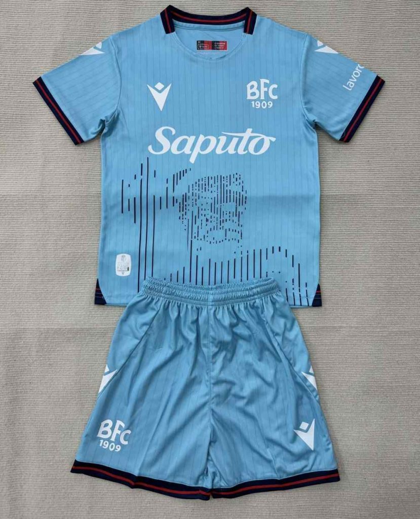 niños Bologna 2025-26 Visitante Kit