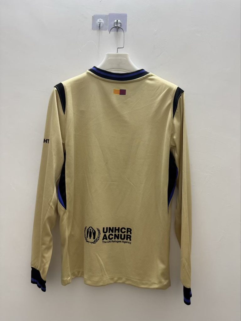 Barcelona 2025-26 Camiseta visitante de manga larga