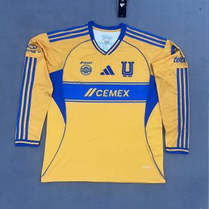 Tigres UANL 2025-26 Camiseta local de manga larga