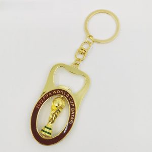 2022 FIFA World Cup Trophy Bottle Opener Keychain