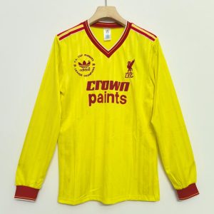 Liverpool 1985-86 Camiseta visitante de manga larga