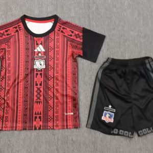 niños Colo-Colo 2026-27 Pre‑match top Kit