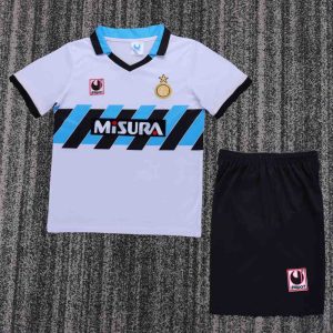 niños Inter Milan 1990-91 Visitante Kit