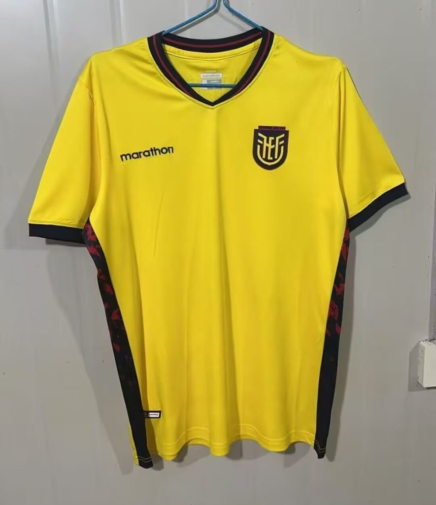 Ecuador 2026-27 FIFA World Cup Camiseta local