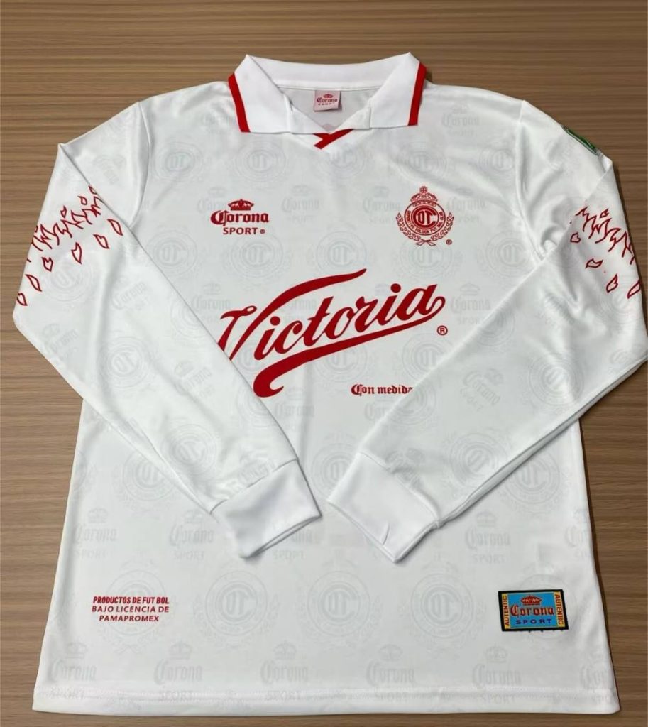Toluca 1996-97 Camiseta visitante de manga larga