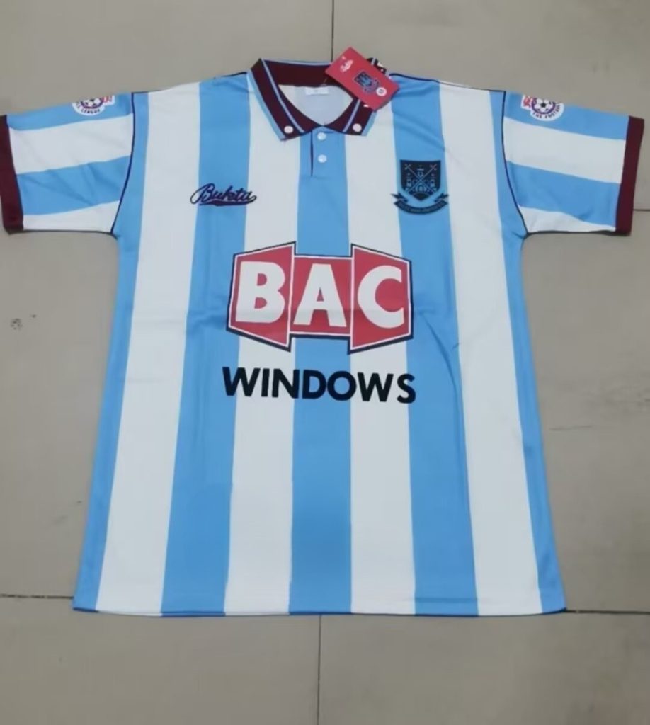 West Ham United 1991-92 Camiseta visitante