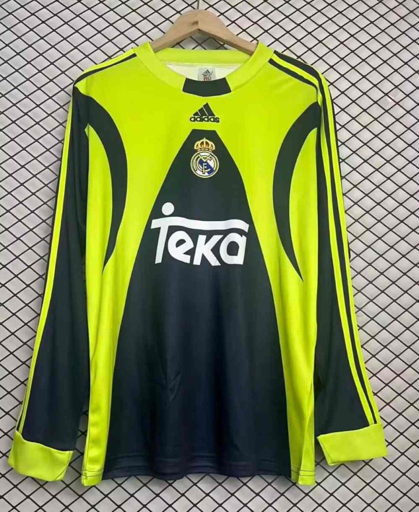 Real Madrid 1999-00 Camiseta de portero de manga larga