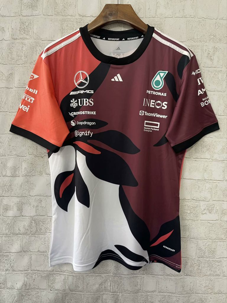 Mercedes 2025 Racing Camiseta