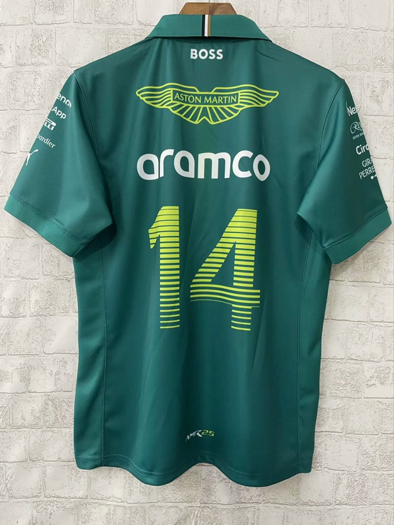 Aston Martin 2025 Racing Camiseta No.14