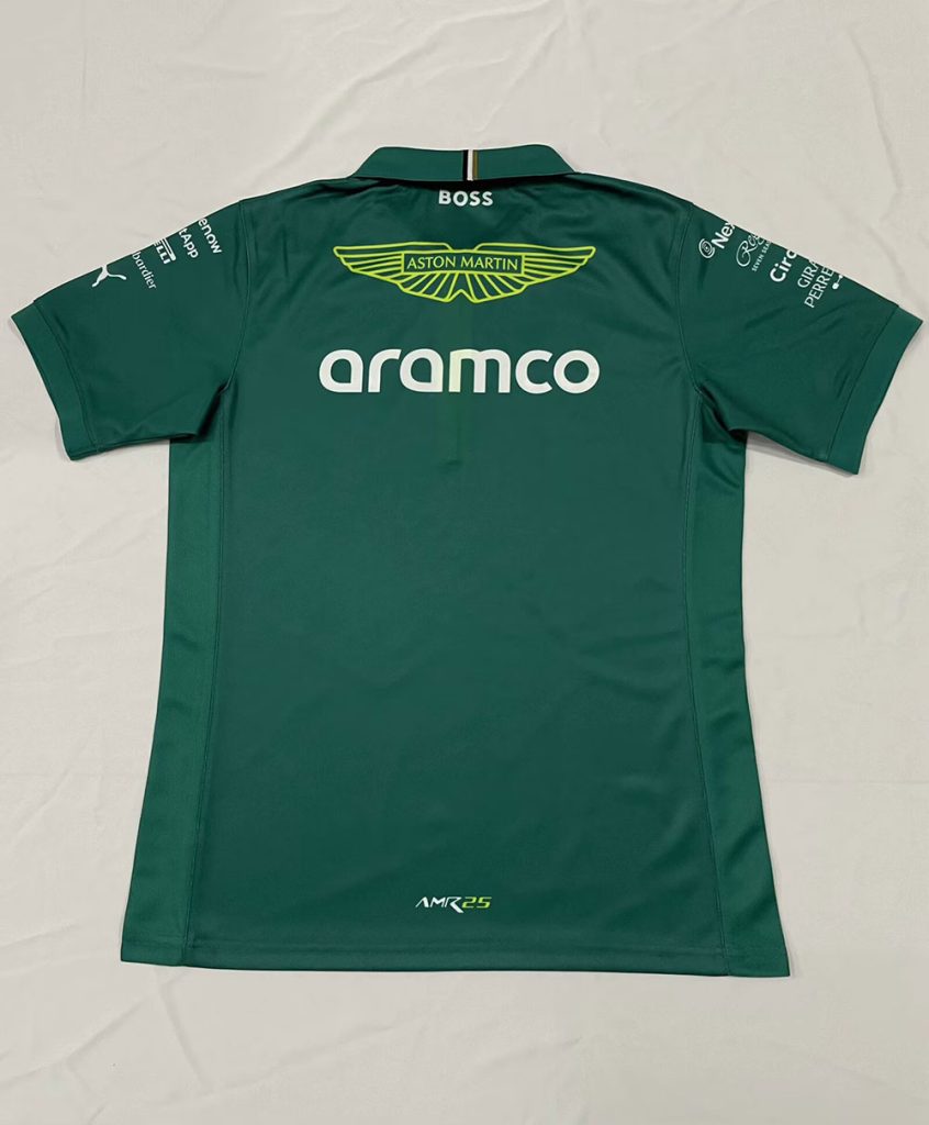 Aston Martin 2025 Racing Camiseta