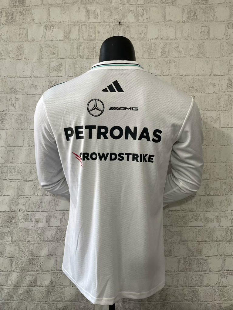 Mercedes 2025 Racing Camiseta de manga larga