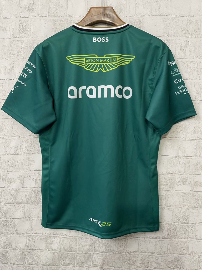 Aston Martin 2025 Racing Camiseta