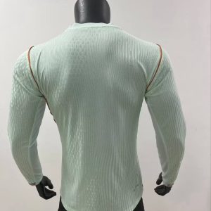 Francia 2026-27 FIFA World Cup Camiseta visitante versión jugador de manga larga