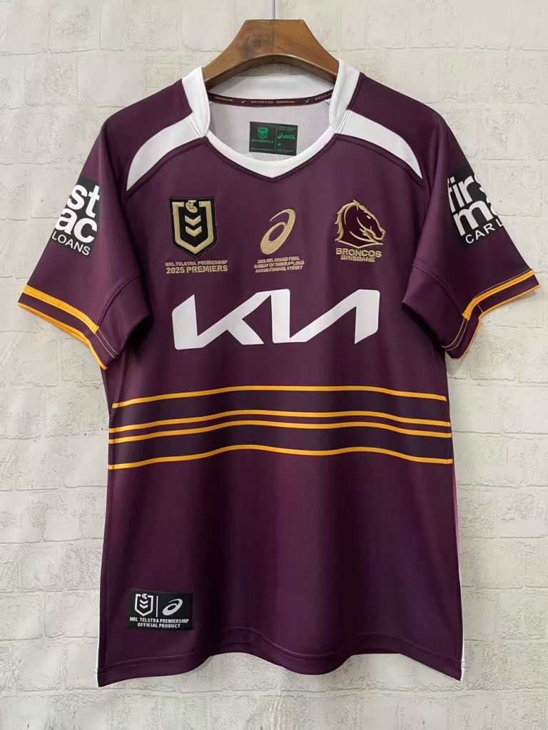 Brisbane Broncos 2025 Champion Edition Rugby Camiseta