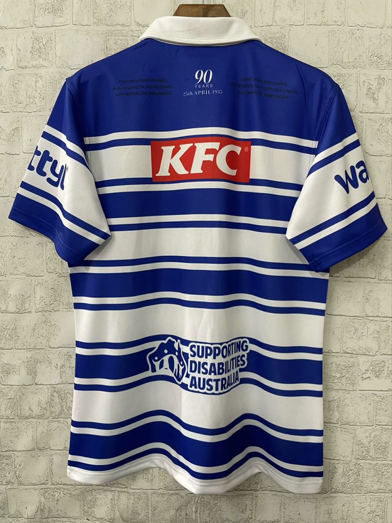 Bankstown Bulldogs 2025 Rugby Camiseta