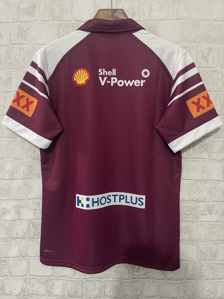 Queensland Maroons 2025 Visitante Rugby Camiseta