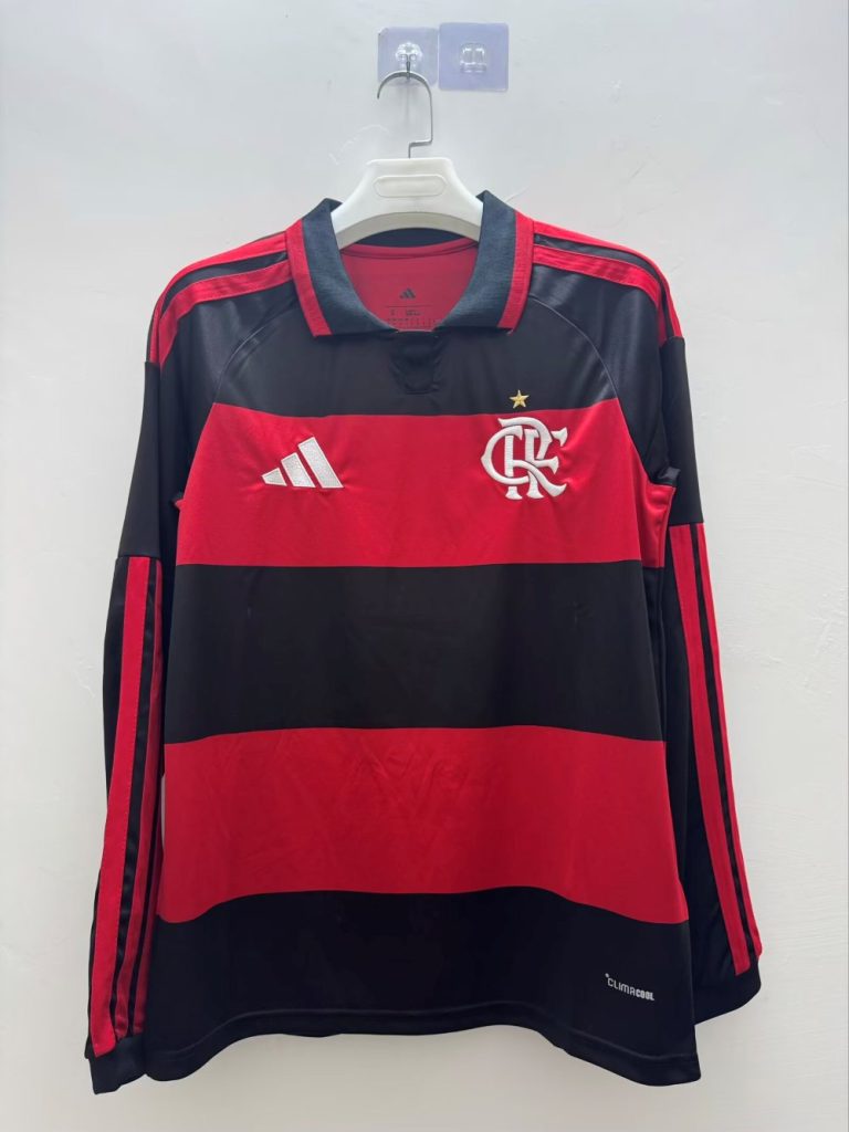 Flamengo 2026-27 Camiseta local de manga larga