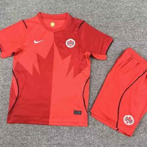 niños Canadá 2026 FIFA World Cup Local Kit