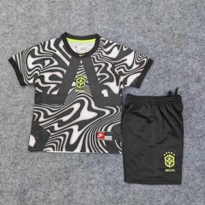 niños Brasil 2026 FIFA World Cup Portero Kit
