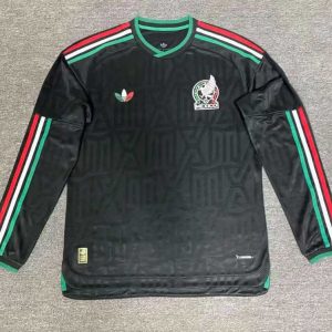 México 2026 FIFA World Cup Tercera camiseta versión jugador de manga larga
