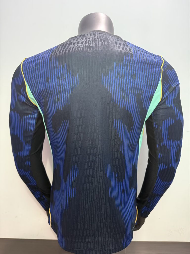 Brasil 2026 FIFA World Cup Long Sleeve Camiseta local versión jugador