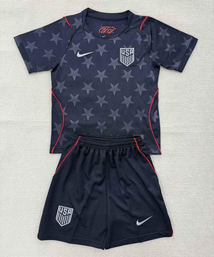 niños Estados Unidos 2026 FIFA World Cup Visitante Kit