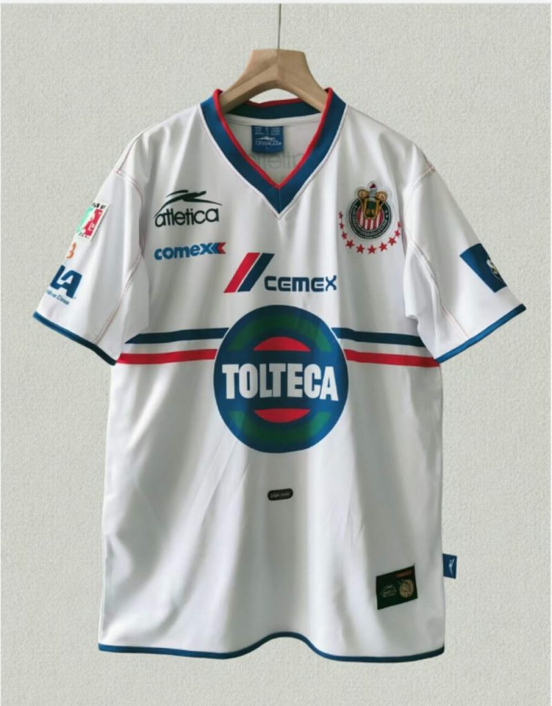 Chivas Guadalajara 2001 Camiseta visitante