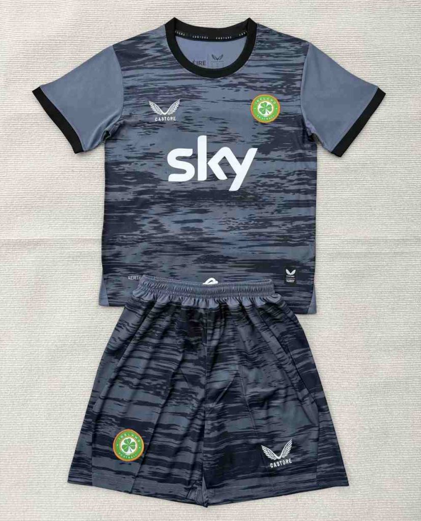 niños Irlanda 2026-27 Portero Kit