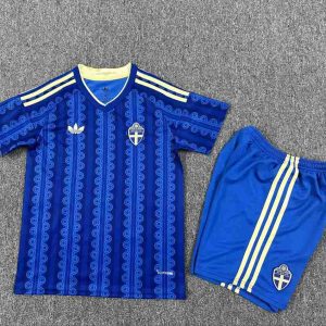 niños Suecia 2026 FIFA World Cup Visitante Kit