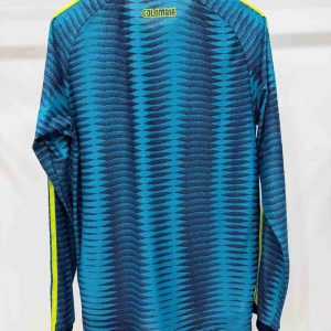 Colombia 2026 FIFA World Cup Camiseta visitante de manga larga
