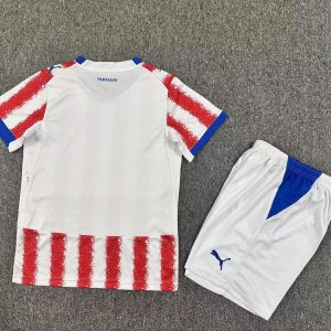 niños Paraguay 2026 FIFA World Cup Visitante Kit
