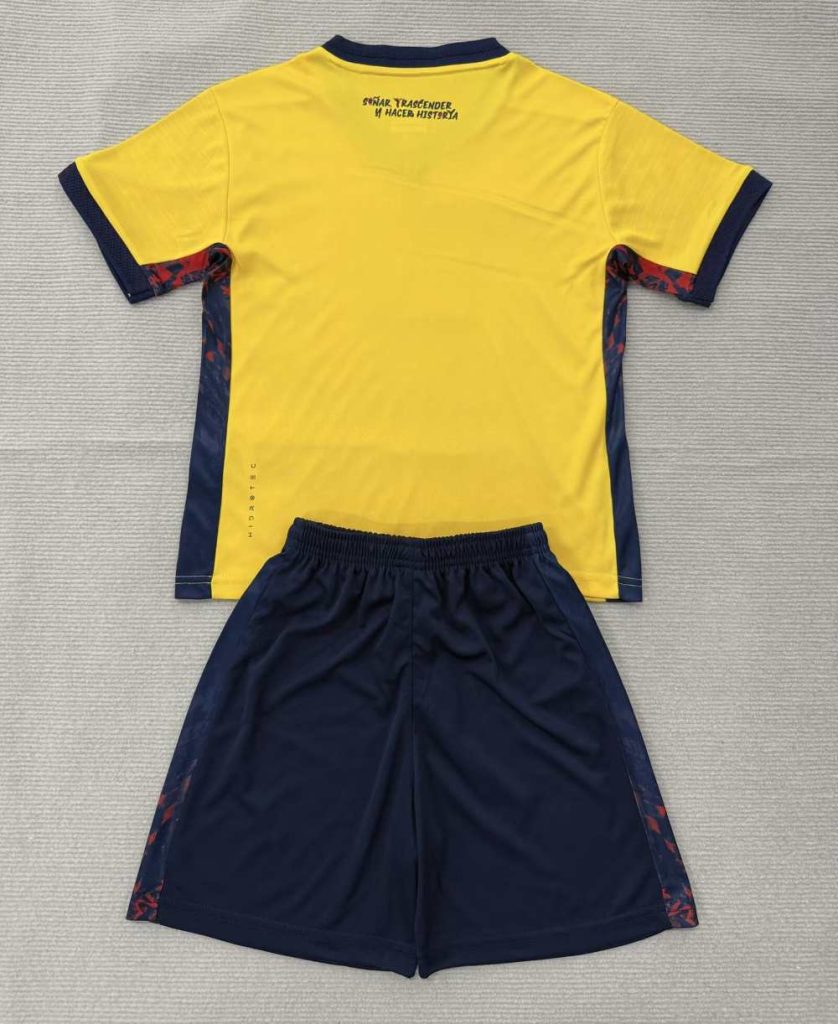niños Ecuador 2026 FIFA World Cup Local Kit