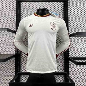 España 2026 FIFA World Cup Camiseta visitante versión jugador de manga larga