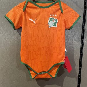 Bebé Costa de Marfil 2025-26 Body de fútbol