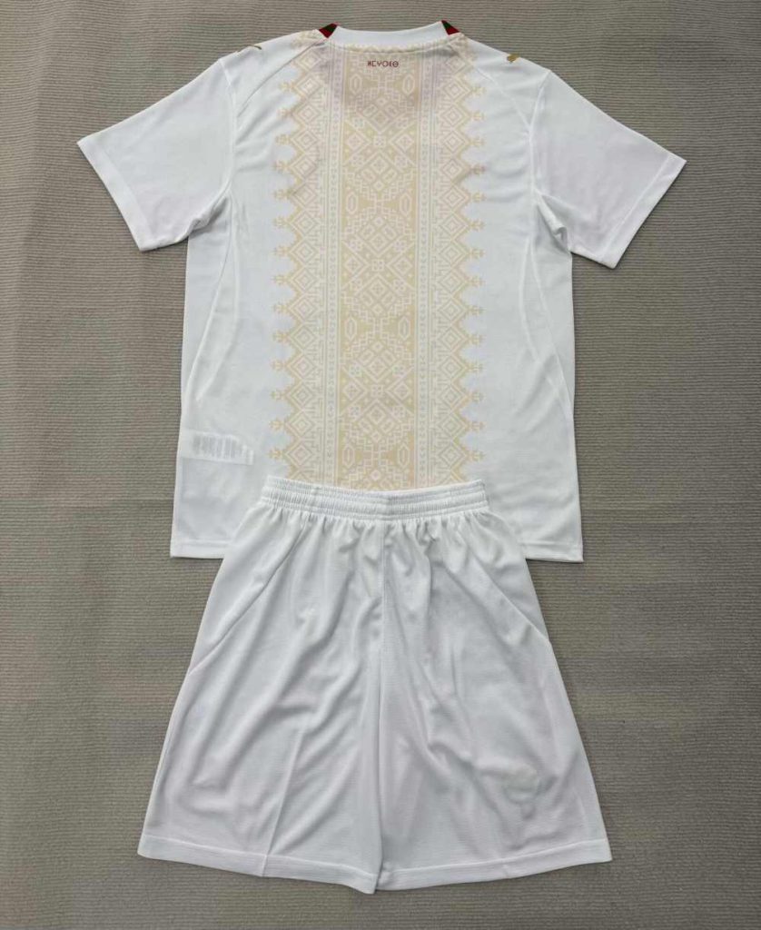 niños Marruecos 2026 FIFA World Cup Visitante Kit