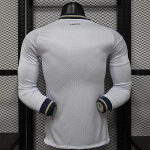 Italia 2026 Camiseta visitante versión jugador de manga larga