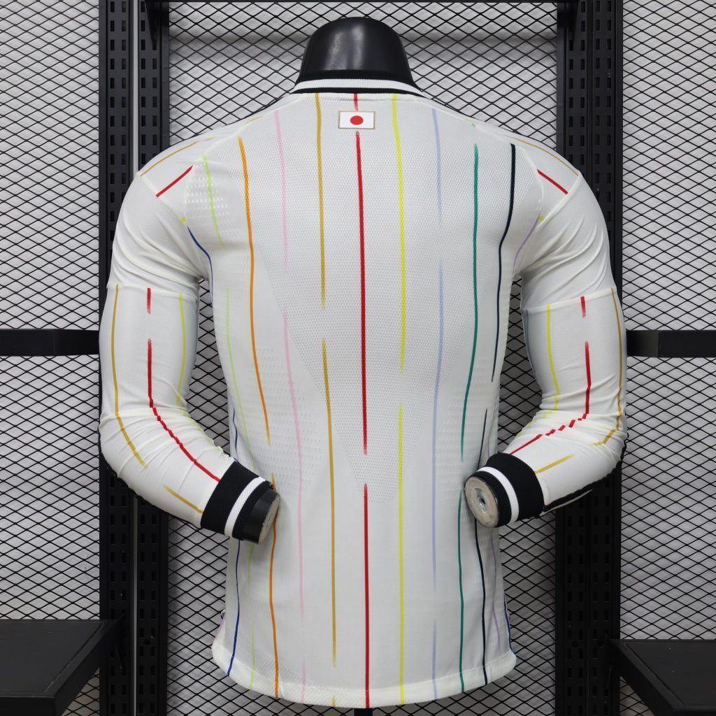 Japón 2026 FIFA World Cup Camiseta visitante versión jugador de manga larga