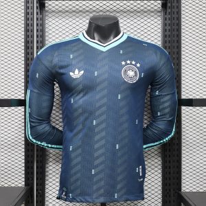 Alemania 2026 FIFA World Cup Camiseta visitante versión jugador de manga larga