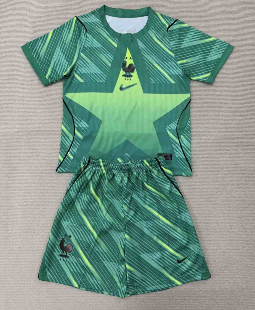 niños Francia 2026 FIFA World Cup Portero Kit